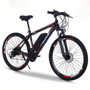Vélo de montagne électrique pour adultes, 21 vitesses, moteur 250W, frein à disque, pneus larges de 26 pouces, batterie au lithium 36V 8Ah - Product Image 1