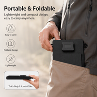 Panneau solaire pliable 10W, chargeur solaire portable pour téléphone, batterie externe, appareil photo, camping en plein air, randonnée, alimentation de secours