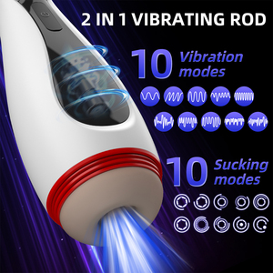Cangkir Masturbator Pria Pintar dengan Fungsi Getaran Hisap, Vagina Saku Asli untuk Latihan Penis Pria, Cangkir Pesawat Dewasa 18+ - Product Image 2