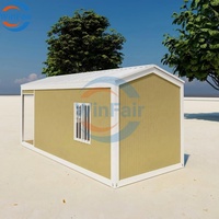 Prix de gros WinFair Conteneur préfabriqué Algérie Maison préfabriquée de luxe pour Bungalow économique / à bas prix / en bord de mer