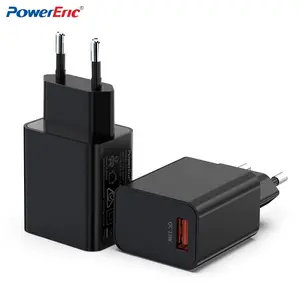 High Quality Fast Charging USB A Port 15W 18W 20W Charger For Mobile Phone For Intelligent Watch For Radio Wall Charger