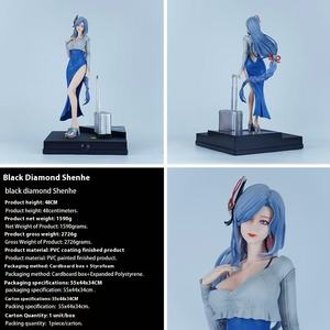 <span class=keywords><strong>Genshin</strong></span> <span class=keywords><strong>Impact</strong></span> Nouvelle ère <span class=keywords><strong>Shenhe</strong></span> Figurine d'action en plastique grandeur nature, style anime bidimensionnel, beauté, ornements Frozen - Product Image 6