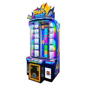 Machines de jeu d'arcade LEON Factory Prize, machines à monnayeur à boutons, machines à récompenses, OEM ODM, divertissement, plastique, anglais - Product Image 2