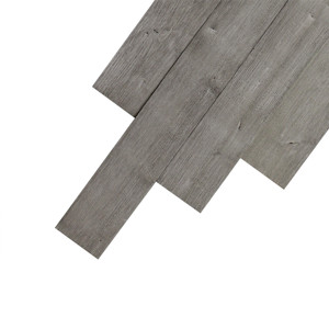 Nouvelle tendance Panneau mural décoratif en bois massif gris moyen Carreaux muraux en bois autocollants pelables et collés - Product Image 4