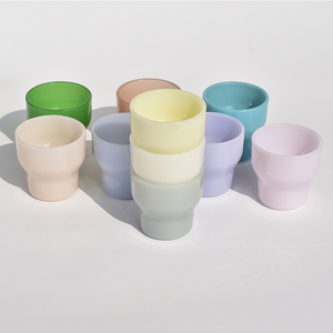 200/230ml stocké à chaud empilable bambou Joint opale Jade-Imitation <span class=keywords><strong>Mosser</strong></span> lait clair verre bière peut Jade verre tasse - Product Image 2