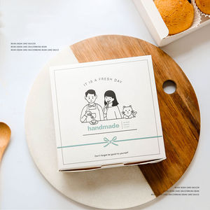Boîte de rangement alimentaire <span class=keywords><strong>2021</strong></span>, distributeur de céréales en plastique, boîte en papier, récipient pour enfants, boîte alimentaire - Product Image 6