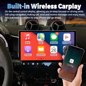 13inch Android 14 Carplay Auto Car Multimedia Player for Mercedes Benz Smart 453 Fortwo 2014-2020 Autoradio GPS Stereo 2din HU - Product Image 3