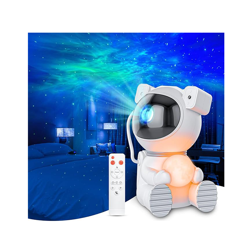 Vente en gros télécommandé espace astronaute ciel étoilé projecteur lampe astronaute veilleuse projecteur