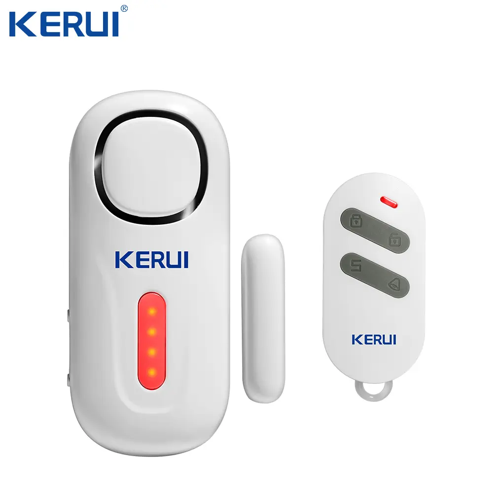 KERUI D2 120DB Burglar Alarm PIR Magnetic Smart Home Security with Remote Control Wireless Independent Door Sensor