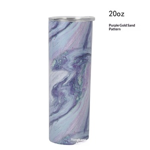 Gobelet isotherme sous vide en acier inoxydable 304, 20 oz, à paroi mince et droite, vierge pour sublimation, pour voiture, impression personnalisée, vente en gros - Product Image 4