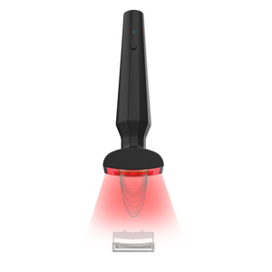 Masseur de tête électrique 4-en-1 <span class=keywords><strong>Lumi</strong></span>ère rouge EMS Vibration Microcurrent Derma Stamp Beard Scalp Massager pour la croissance des cheveux - Product Image 1