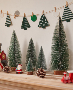Décoration d'Intérieur Mini Arbre <span class=keywords><strong>de</strong></span> Noël 20cm 30cm Fenêtre Artificielle Décoration <span class=keywords><strong>de</strong></span> Bureau <span class=keywords><strong>Petit</strong></span> Arbre <span class=keywords><strong>de</strong></span> Noël Arbre <span class=keywords><strong>de</strong></span> Cèdre - Product Image 6