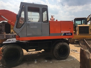ฮิตาชิที่มีคุณภาพสูงใช้รถขุด EX160wd ฮิตาชิรถขุดล้อ EX160wd ในสต็อกที่มีราคาที่ดี - Product Image 5