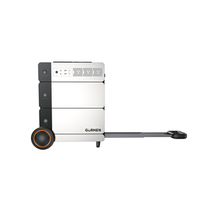 Modular Expandable 2.4kW <b>Trolley</b> Portable Home Energy Storage Power Station Modular Backup Battery With <b>Pull</b> Rod Wheel - Product Image 1