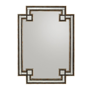 Distressed Bladgoud Decor Spiegel Glam Accent Spiegel Mozaïek Spiegel Spiegel Spiegelwand - Product Image 5