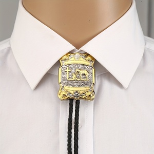 <span class=keywords><strong>Cravate</strong></span> bolo pour hommes en métal personnalisée en gros Western <span class=keywords><strong>Cowboy</strong></span> Collier fantaisie <span class=keywords><strong>Cravate</strong></span> bolo - Product Image 6