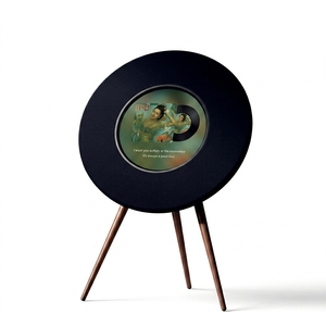 Écran d'affichage des paroles HD, enceintes sur pied intelligentes avec système audio domestique de luxe pour salon, affichage LED avec paroles et A - Product Image 1