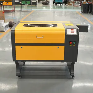 Wer4060 graveur Laser Mini coupe Cnc Laser Co2 Laser gravure Machine fraiseuse imprimante Machine CE bois cuir pulsé