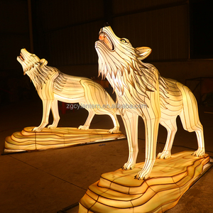 Farol de Seda Chino de Alta Calidad <span class=keywords><strong>con</strong></span> LED para Decoración de Espectáculos de <span class=keywords><strong>Luces</strong></span> en Parques Urbanos para Navidad y Año Nuevo - Product Image 1