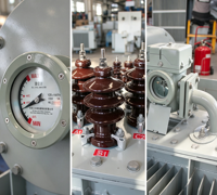 Transformateur de distribution triphasé 1600 kVA 6,6 kV/415 V 50 Hz, refroidissement ONAN, IEC60076 GB1094, fabriqué en Chine