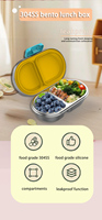 Bocal alimentaire isotherme pour enfants Boîte à lunch en acier inoxydable 100% sans BPAFree Passe au lave-vaisselle pour enfants Conteneur à bento pour enfants