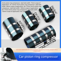 Kit d'outils professionnel pour l'extraction des segments de piston, compresseur, nettoyeur de carbone, kit de réparation moteur avec étui de rangement rigide