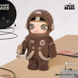 POPMART MEGA SPACE <span class=keywords><strong>MOLLY</strong></span> 400% We Bare Bears Figurine tendance en boîte mystère, cadeau - Product Image 5