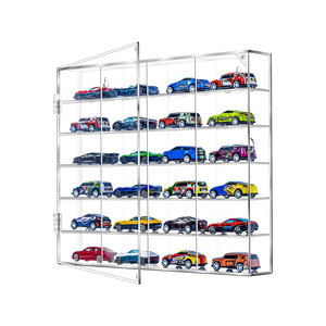 Scatola Portaoggetti per Modellini Auto in Acrilico e Lega - Espositore Antipolvere ad Alta Trasparenza per Arredamento Casa - Product Image 3