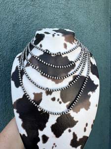 จี้ห้อยคอทรงแฟนซีประดับมุกและหินธรรมชาติ ชุบโรเดียม เงินแท้ 925 ขนาด 3 มม. สำหรับวันครบรอบ - Product Image 4