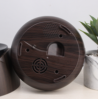Diffuseur portatif de haut-parleur du grain en bois BT d'OEM MADE, diffuseur de musique d'huiles décoratives de 400ml