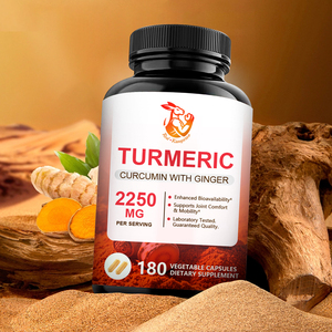 Cápsulas de Cúrcuma de Marca Privada OEM para la Salud de las Articulaciones y Bienestar General, Cápsulas de Suplemento Herbal con Extracto de Curcumina - Product Image 6