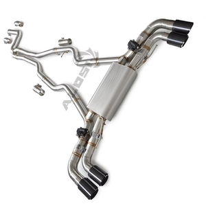 Vanne d'échappement en gros pour BMW M340/M340i 3.0T 2019-2023, échappement sport avec valve, échappement performance cat-back - Product Image 1
