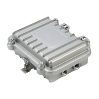 Boîtier personnalisé moulé sous pression OEM coque d'amplificateur CATV en aluminium haute résistance avec conception étanche