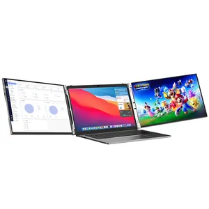 Portable Laptop Screen 14 Inch Dual Usb C Type C Gaming Oled Display Portable Monitor Portable Tri Screen For Laptop