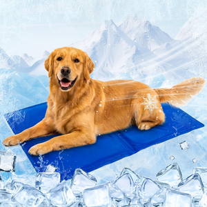 Comfortable Nylon Dog Bed Blanket Waterproof Non-Toxic Self Cooling <b>Mat</b> for Pets Soft Breathable with Cool Feature for Summer - Product Image 1