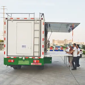 Quiosco de café Hot Dog Ice Cream Food Cart Tradesman Concesión Remolque de comida cerrado Camión de comida móvil con cocina completa equipada