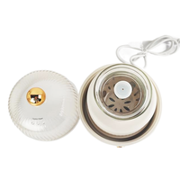 Tonze En stock 230V UK Plug Nouvelle Tasse À Ragoût Pot En Verre Double Chaudière Électrique Mini Mijoteuse