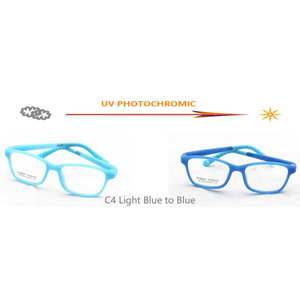 Trendy Kids Circle Prescription <strong>Glasses</strong> Tr90 Children Girls Photochromic Optical <strong>Glasses</strong> <strong>Frame</strong> - Product Image 5