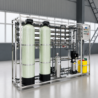 Machine à eau pure industrielle économique 2000 L/H (2 tonnes) pour applications d'eau potable directe