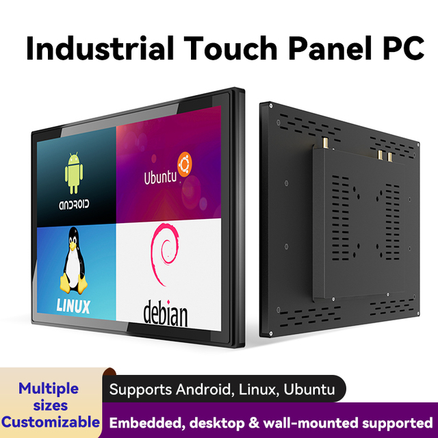 7 Inch Industrial Touch Panel PC RK3568 Android 11 HMI Touch Screen Panel PC for Industrial Automation Control System