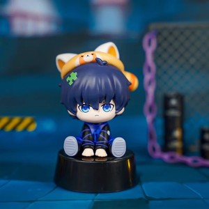 Caja Sorpresa de la Primera Ola de la Serie Cute Play Área Azul Restringida, Juguete de Moda, Muñeca Versión Q, Figura Coleccionable, Paquete Misterioso, Decoración de Escritorio - Product Image 2