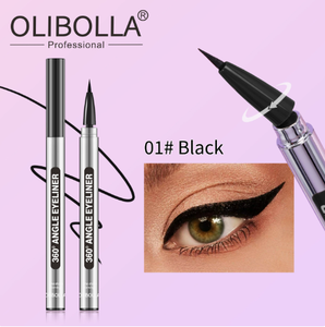 Delineador Líquido <span class=keywords><strong>Semipermanente</strong></span> de Larga Duración, Altamente Pigmentado, Resistente al Agua, con Punta Giratoria de 360°, No se Desvanece, Éxito de Ventas Transfronterizo - Product Image 6