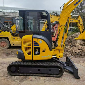 Mini pelle Komatsu PC35MR avec chenille en caoutchouc Pelle sur chenilles de 3,5 tonnes Pelle d'occasion PC35 ZX35 303.5 - Product Image 3