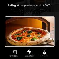 Four à pizza au bois portable, extérieur, double alimentation gaz et bois, pour food truck et services de restauration