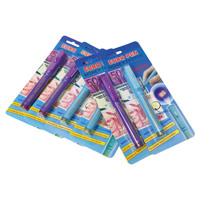 Stylo Testeur de Billets Euro 2-en-1 : Stylo Électronique de Détection de Faux Billets et de Devises