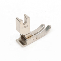 Pied presseur antifriction industriel en aluminium usiné CNC de type brochage pour machines à coudre et pièces de machines à confection