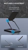 Support de téléphone magnétique pliable avec logo personnalisé OEM ODM, support pour doigts et mains en alliage de zinc, support PC FY19, directement de l'usine