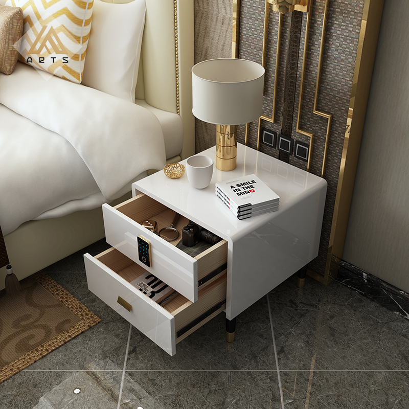 slim bedside table