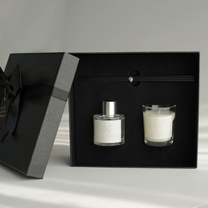 Factory Ready Flameless Fragrance Kit Elegant Diffuser Candle <b>Gift</b> <b>Box</b> Custom Print Logo Wedding Birthday Present - Product Image 2
