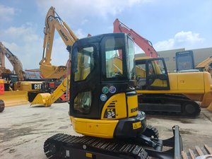 Hot Sale Second Hand Komatsu PC35MR Hydraulic Digger AC Cabin Low Fuel Consumption Compact Body Cheap Price - Product Image 6
